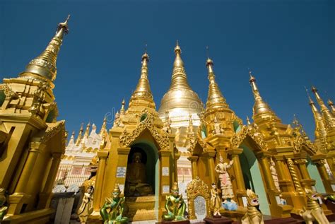 Shwedagon Pagoda stock image. Image of temple, pagoda - 18434129