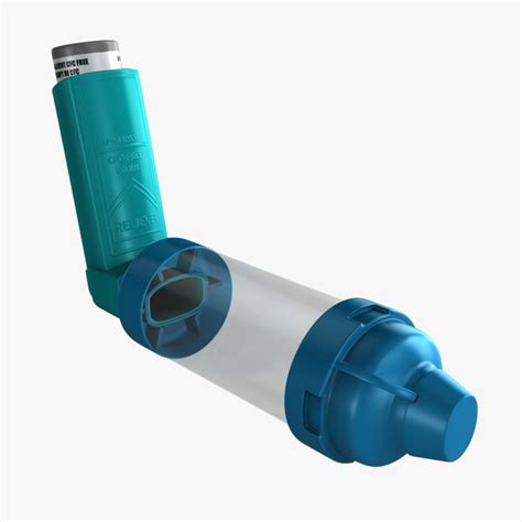 asthma inhaler spacer 3d model