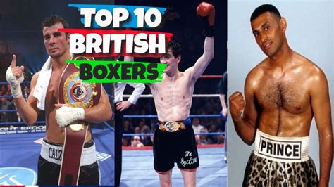 TOP 10 BRITISH HEAVYWEIGHT BOXERS OF ALL TIME | Boxer, All about time, British