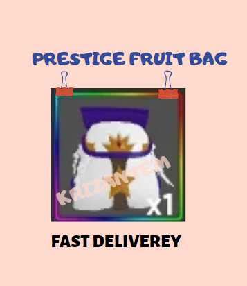 Prestige Fruit Bag l GPO