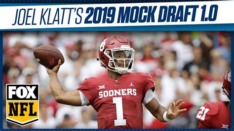 Joel Klatt's NFL Mock Draft 1.0 | FOX NFL - YouTube