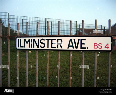 The scene in Ilminster Avenue in Knowle, Bristol, after a father of ...