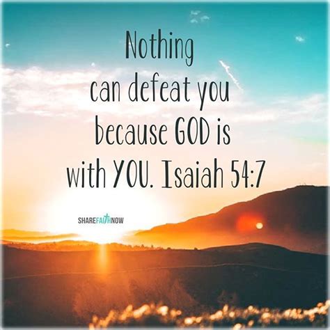 Nothing Can Defeat You - Bible Verse Of The Day