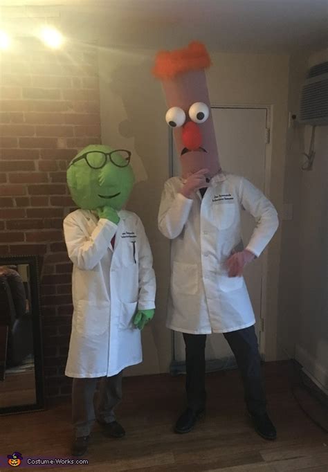 Beaker and Dr. Bunsen Honeydew Couple Costume