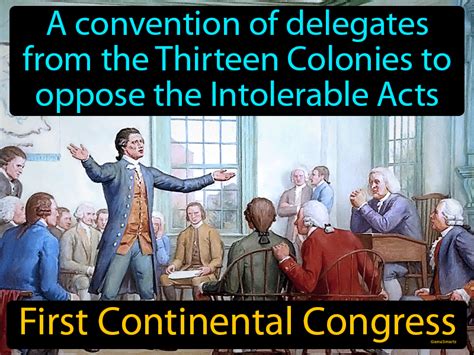 First Continental Congress Definition & Image | GameSmartz