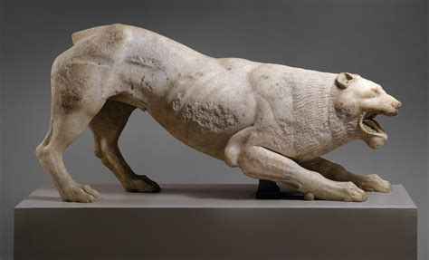 Marble statue of a lion | Greek | Classical | The Metropolitan Museum ...