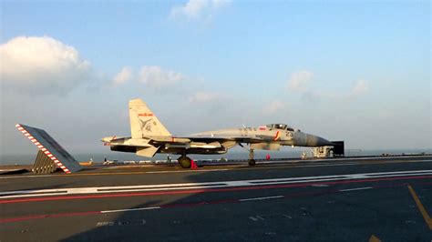 J-15 takes off from China's first domestically-built aircraft carrier - CGTN