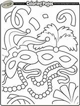 Mardi Gras Masks Coloring Page  Crayolacom sketch template