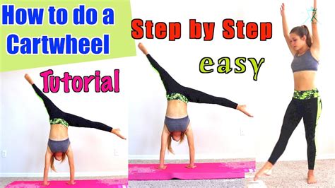 How to do a cartwheel - YouTube