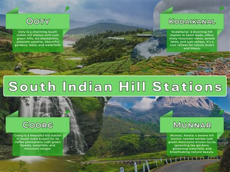 South Indian Hill Stations in 2023 | South india tour, South india tour ...