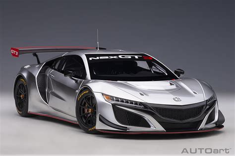 Honda NSX GT3 2018 (Hyper Silver) | AUTOart