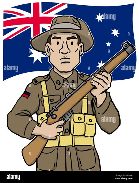 Ww1 American Soldier Cartoon