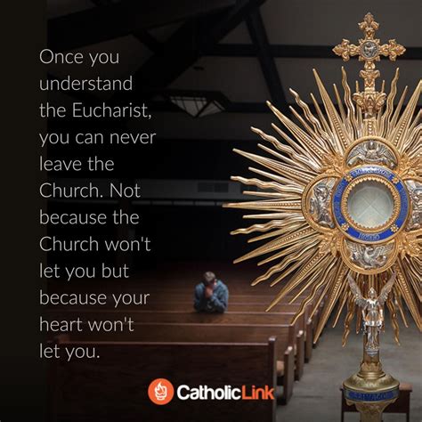 Once you understand the Eucharist | Eucharistic adoration, Eucharist, Catholic beliefs