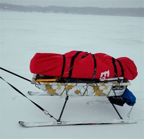 Ice Fishing Ski Sled Build - The Source