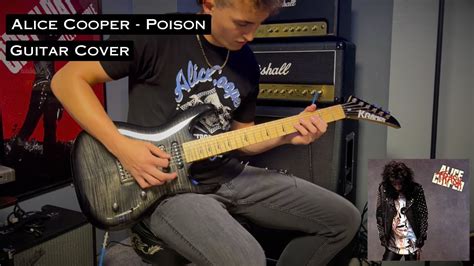 Alice Cooper - Poison (Guitar Cover) - YouTube