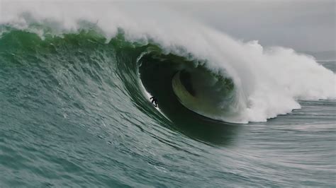 10 waves from one of the biggest days ever at Mavericks - 12-28-23 - Drone Footage | NobodySurf