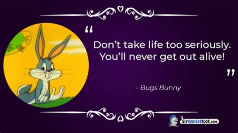 60+ Mischievous Bugs Bunny Quotes - Sir QuotesALot