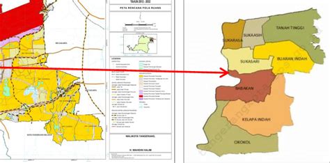 Map of research site in Tangerang sub-district, Tangerang City of... | Download Scientific Diagram