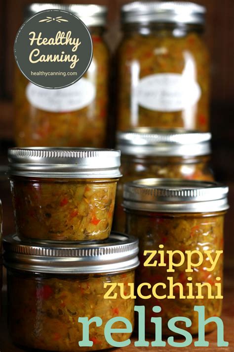 Zippy Zucchini Relish - Healthy Canning in Partnership with Facebook ...