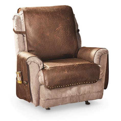 Faux Leather Recliner Cover - 666210, Furniture Covers at Sportsman's Guide