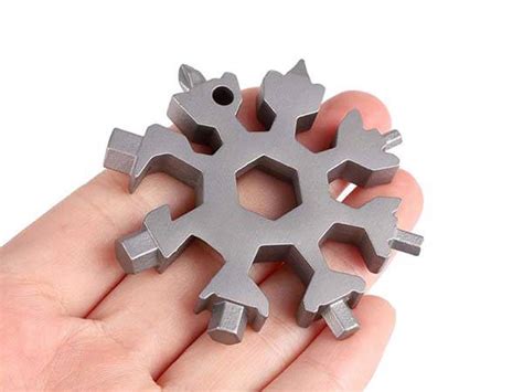 Snowflake 18-In-1 Stainless Steel Multi-Tool | Gadgetsin