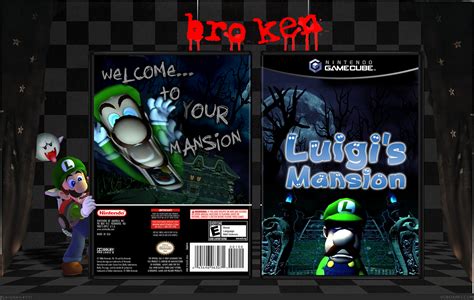 Luigi's Mansion box art cover Luigi's Mansion, Gamecube, Covered Boxes ...