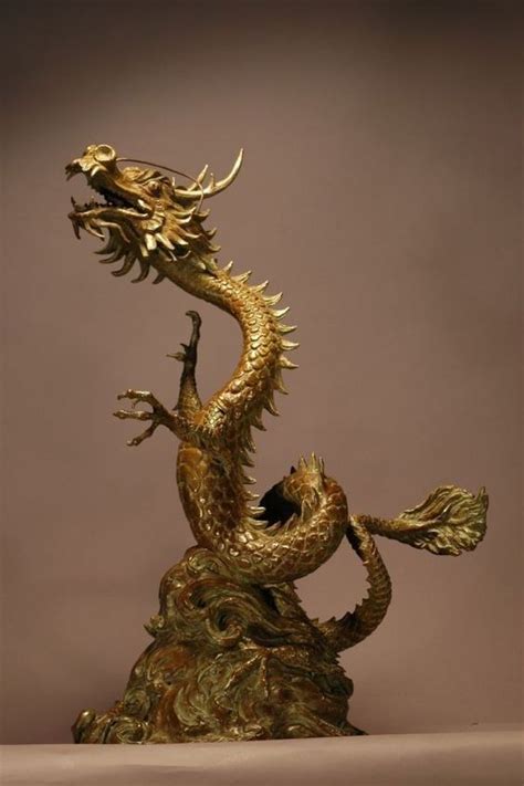 Pin by Kate on Dragons | Dragon sculpture, Statue, Asian sculptures