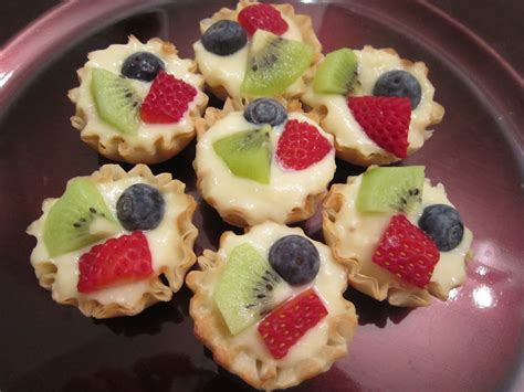 Mini Fruit Tarts - Sweet Beginnings Blog