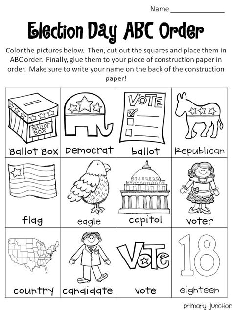 Election Day Freebie - Classroom Freebies