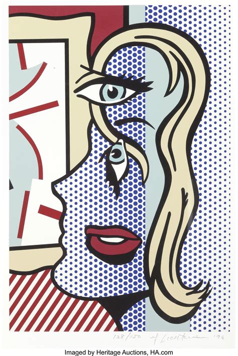 ROY LICHTENSTEIN (American, 1923-1997). Art Critic, 1996. | Lot #65023 ...