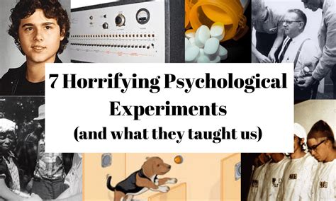 7 Horrifying Psychological Experiments (And What They Taught Us) - 7 Strange Things