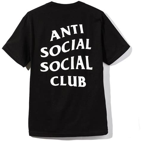 Anti Social Social Club Logo 2 Tee (SS20) Black - SS20