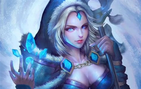 Dota 2 Wallpaper Crystal Maiden - Game Wallpapers