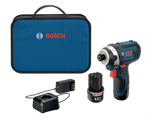 Buy BOSCH PS41-2A 12V Max 1/4-Inch Hex Impact Driver Kit with (2) 2.5Ah Batteries Online at ...