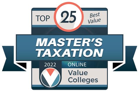 Top 25 Best Value Online Masters in Taxation Degrees - Value Colleges