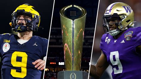 How to watch Michigan vs. Washington in 2024 CFP National Championship ...