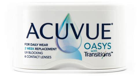 Acuvue Oasys for Transitions 6 Pack | LensDirect