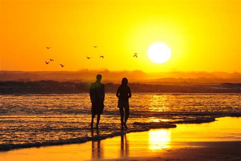 Sunset Wallpapers Hd A29 - Sunset Couple Hd (#1883685) - HD Wallpaper ...