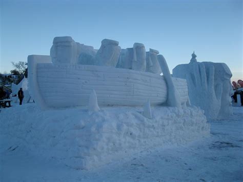 2010 TELUS International Snow Sculpture Event, Place Desjardins, 2010 ...