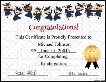 5th Grade Graduation Certificate Template 7 - Best Templates Ideas | … | Graduation certificate ...