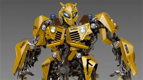 Bumblebee 2018 Concept art and CG Model of G1 Transformers from Cybertron Scene by Prime review ...