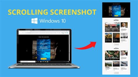 How to take a Scrolling Screenshot on Windows?