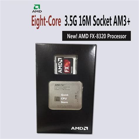 AMD FX 8320 3.5GHz/16M 8 Core 8 Threads AM3+ 125W Unlocked CPU(4GHz ...