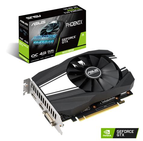 ASUS GeForce GTX 1650 SUPER Phoenix OC - 4GB GDDR6 RAM - Grafikkort