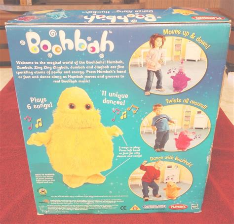 BOOHBAH DANCE ALONG TOY-HUMBAH-YELLOW 12" TALL-2004 PLAYSKOOL -NIB | #1787327540