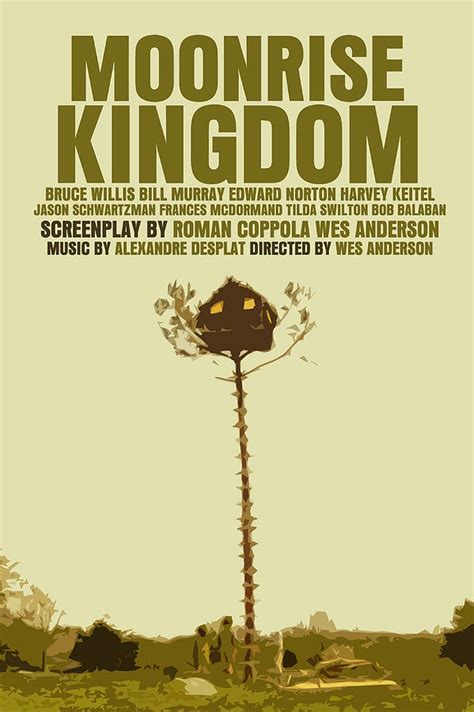 moonrise kingdom Poster travel vintage Painting by Jeremy Bethany ...