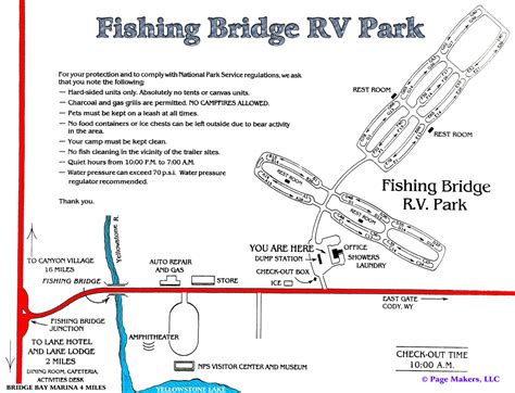 Fishing Bridge RV Campground Information, Map, Pictures and Video - Yellowstone National Park ...