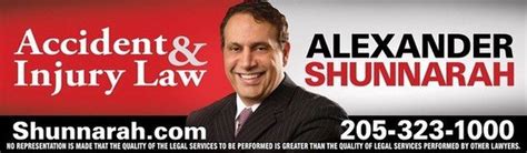 Alexander Shunnarah to speak at 2 national conferences - al.com