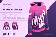 Women`s Hoodie MockUp Set | Hoodie Mockups ~ Creative Market