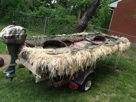 How to make a duck blind for your boat 101 | Duck hunting boat, Waterfowl hunting, Duck blind